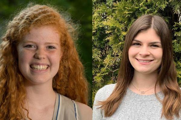 Juniors Barron and Harmon Honored with National Fellowships