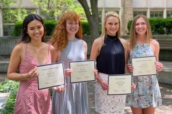 Glynn honors four from outstanding senior class