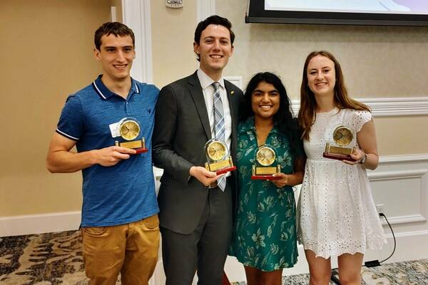 Glynn Honors Four from Outstanding Senior Class